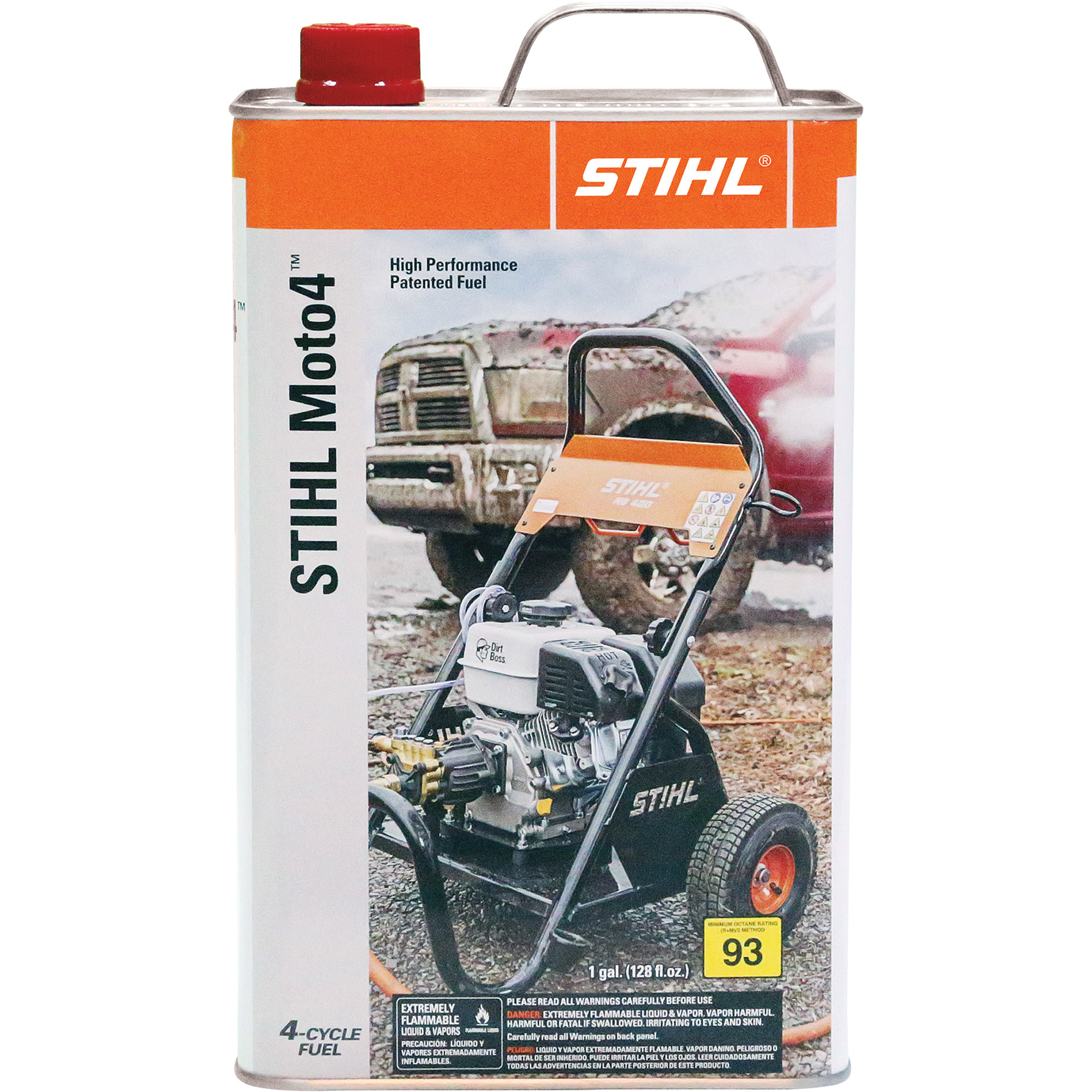 STIHL Moto4 4-Cycle Fuel, 1-Gallon Can, Model# 0008/D